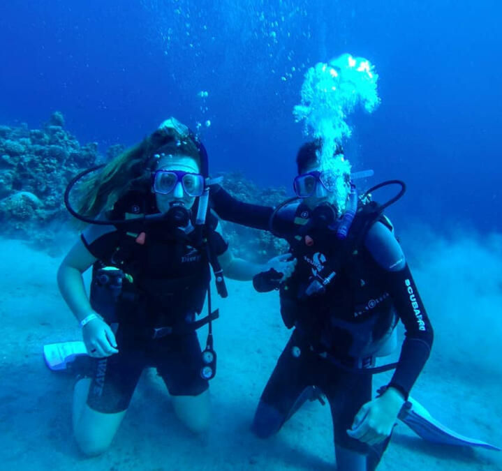 Getting scuba certified in Egypt